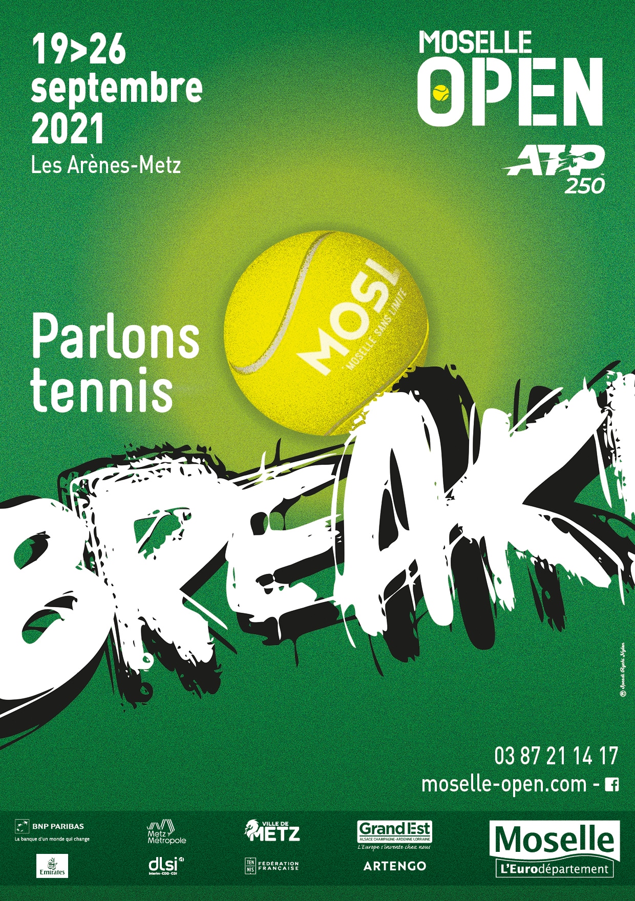 Affiche Moselle Open 2021